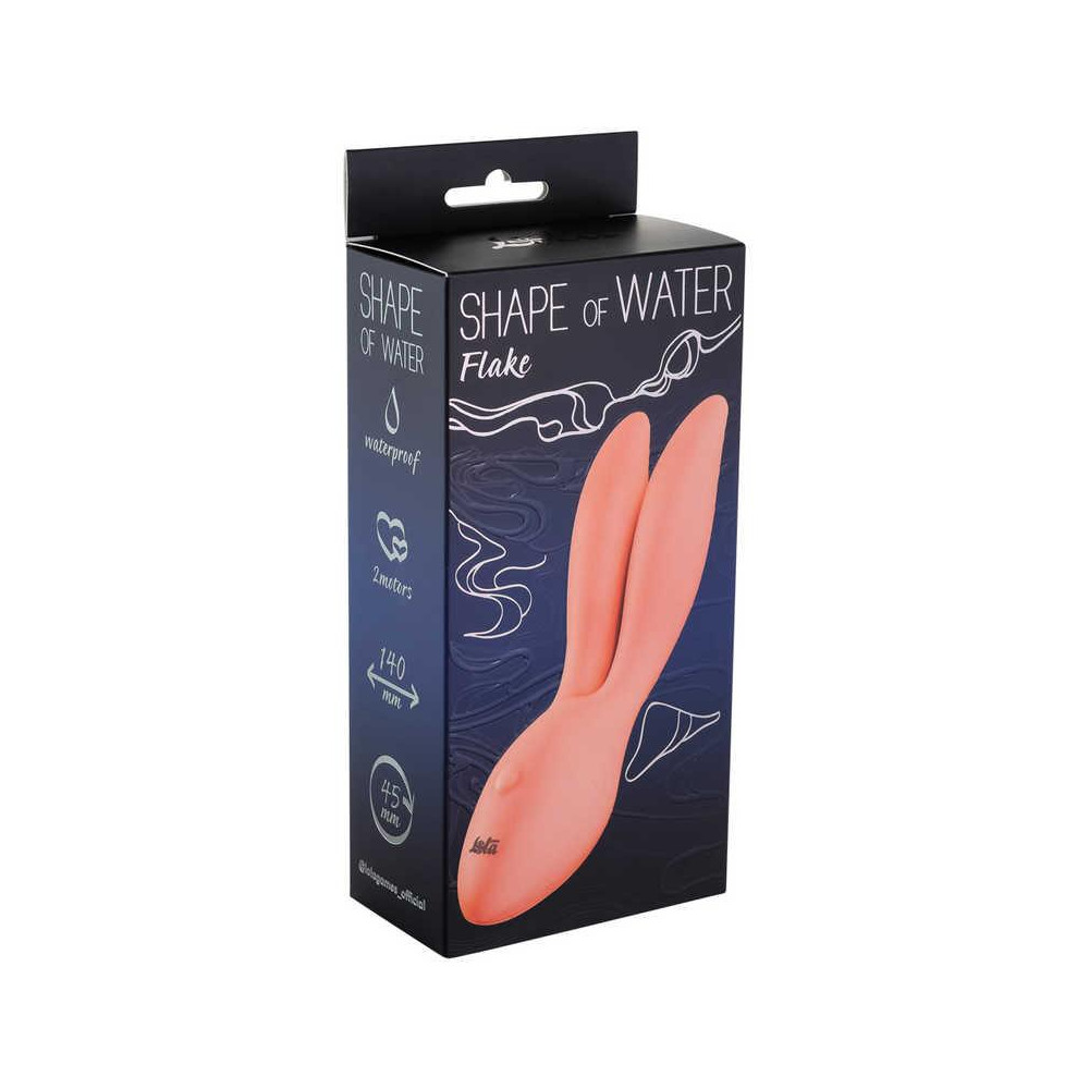 Wibrator-Mini vibrator Lola games Shape of water Flake