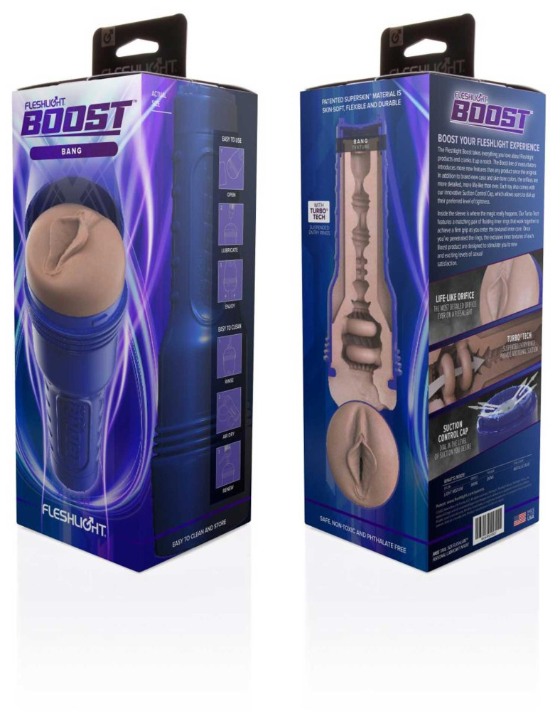 Fleshlight - Boost Bang Light Medium Flesh