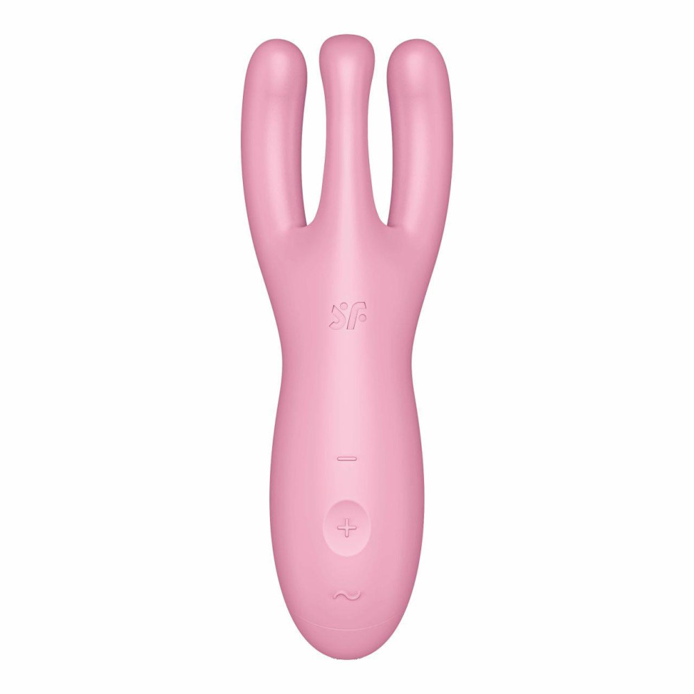 Wibrator-Threesome 4 Connect App (Pink)