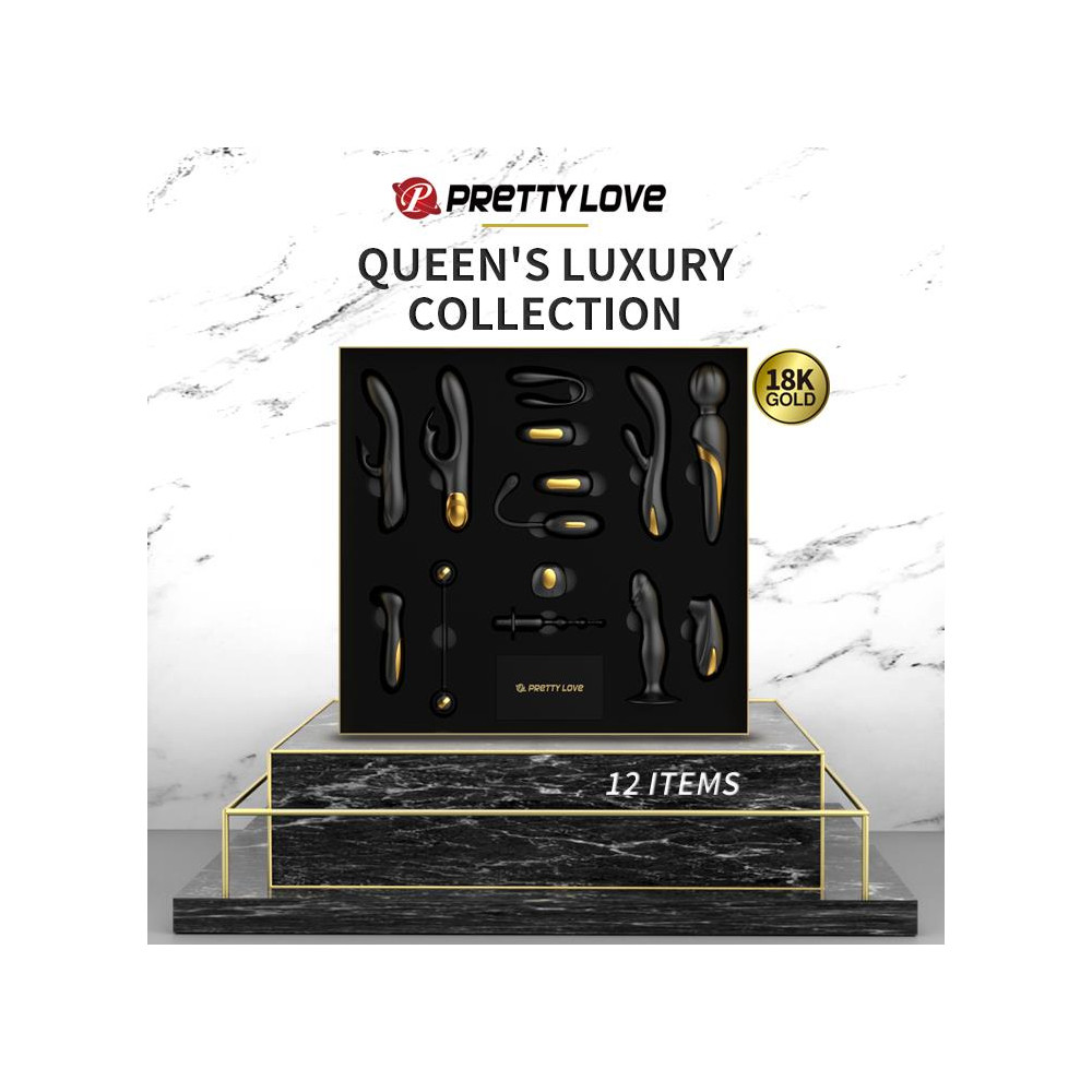 PRETTY LOVE - Golden Black Couple's Set