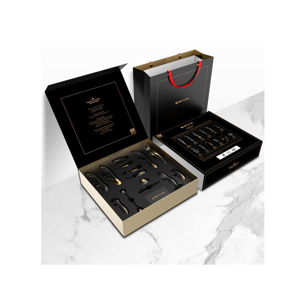 PRETTY LOVE - Golden Black Couple's Set