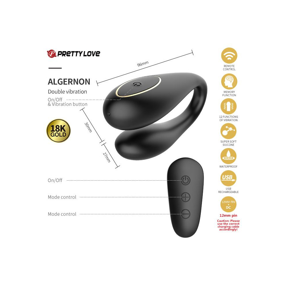 PRETTY LOVE - Golden Black Couple's Set