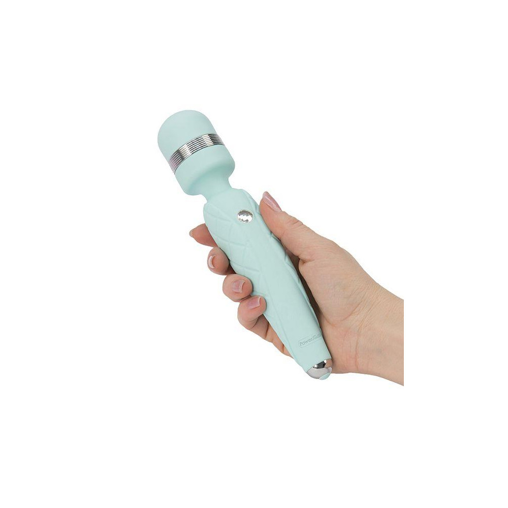 Pillow Talk - Cheeky Wand Massager Teal