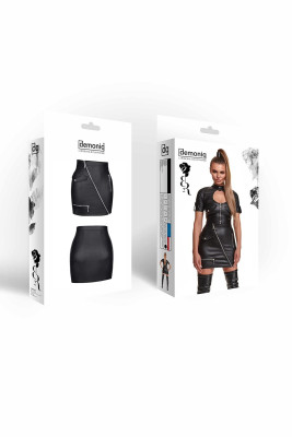 Bielizna-FRANCESCA001 BLACK XL