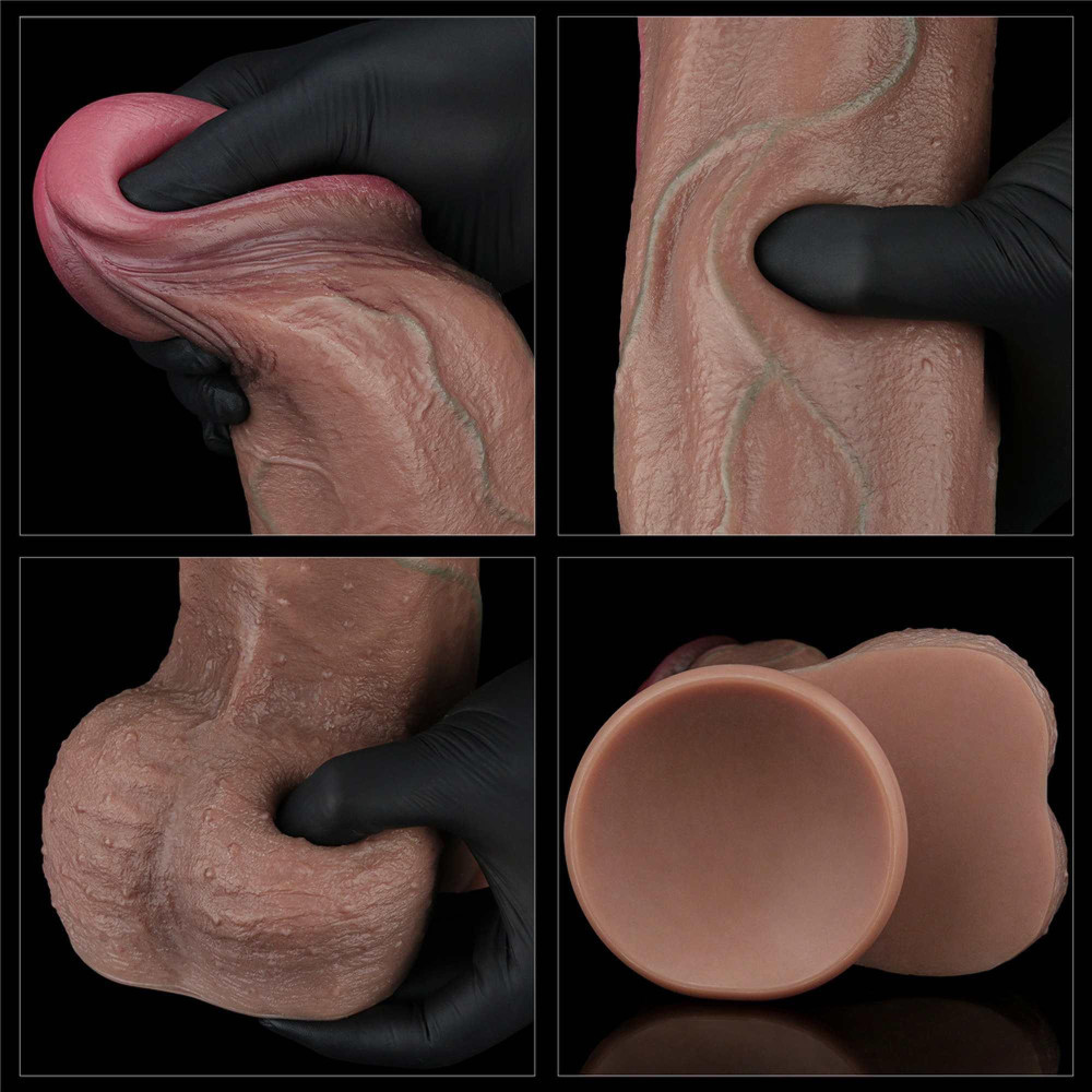 13 Dual Layered Silicone Cock XXL