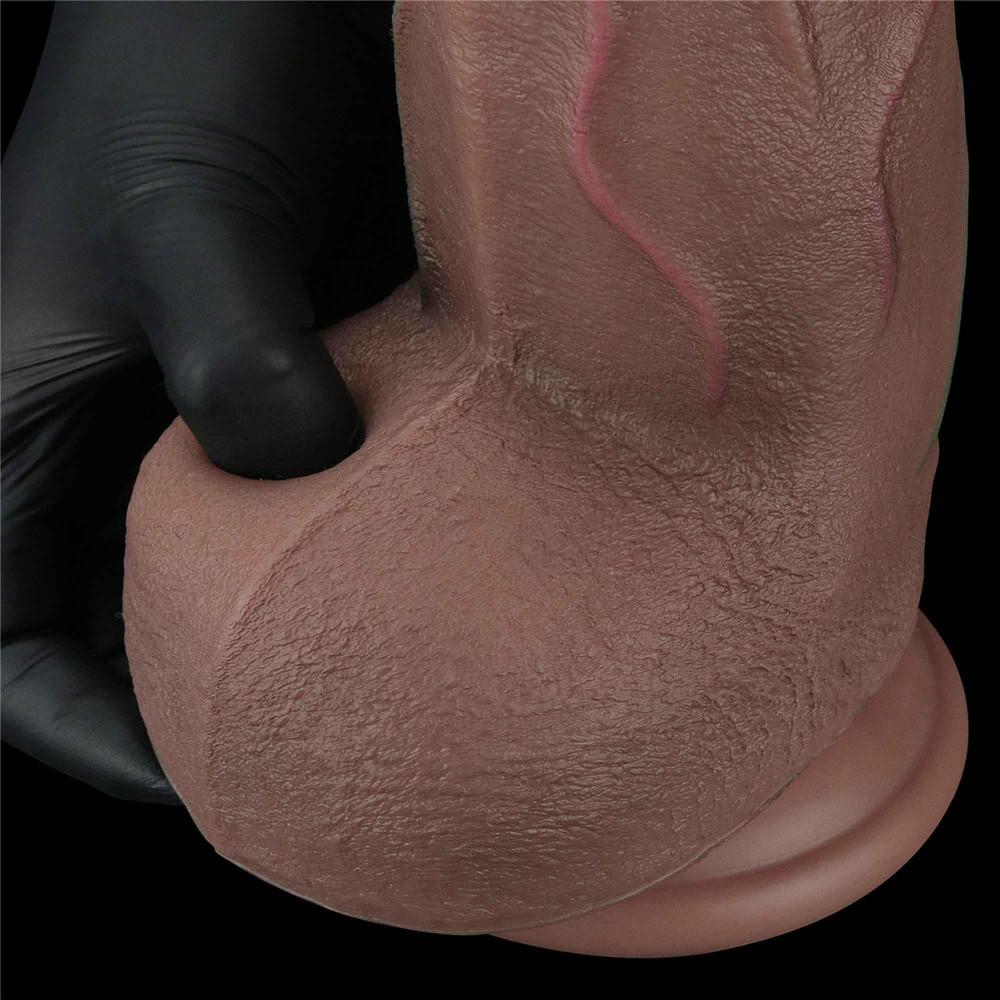 12 Dual Layered Silicone Cock XXL