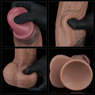11 Dual Layered Silicone Cock XXL