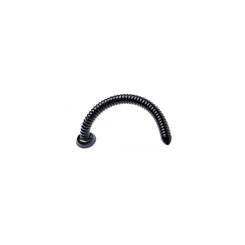 Ribbed Anal Snake - 19 Inch