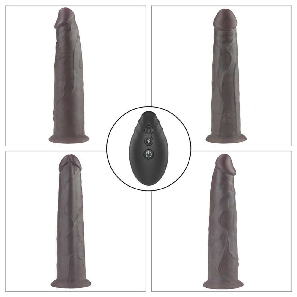 9.0'' Dual Layered Platinum Silicone Rotator