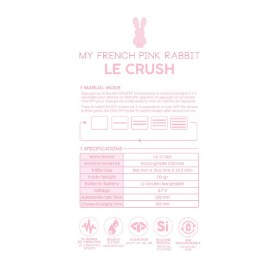 Le Crush Rose Pale - App controlled