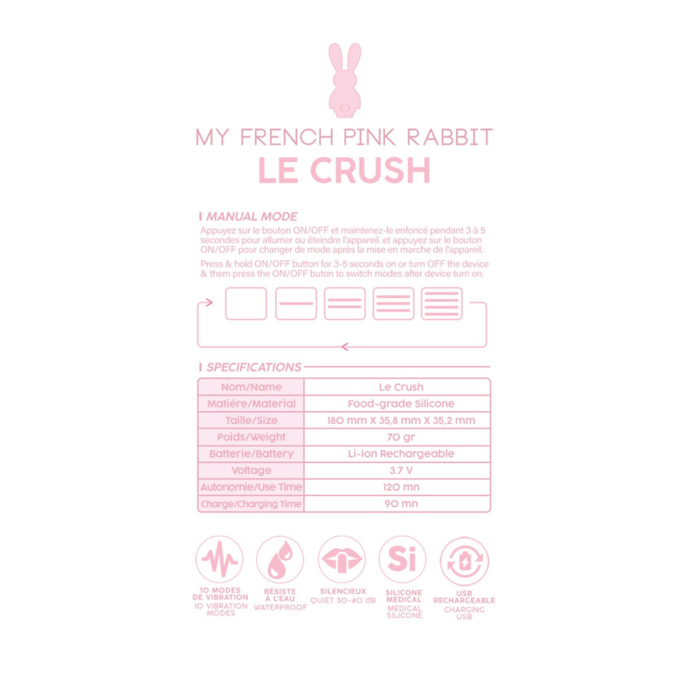 Le Crush Rose Pale - App controlled