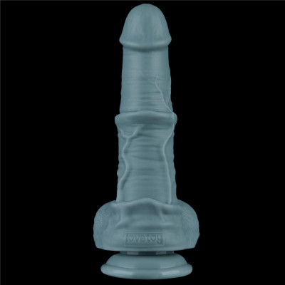 11'' Rechargeable Thrusting and Vibrating Silicone Dildo with Remote