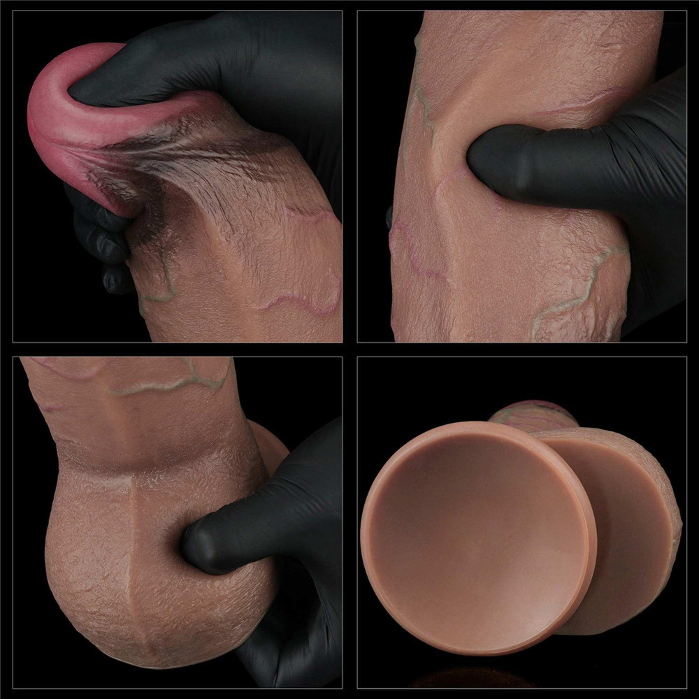 9.5 Dual Layered Silicone Cock XXL