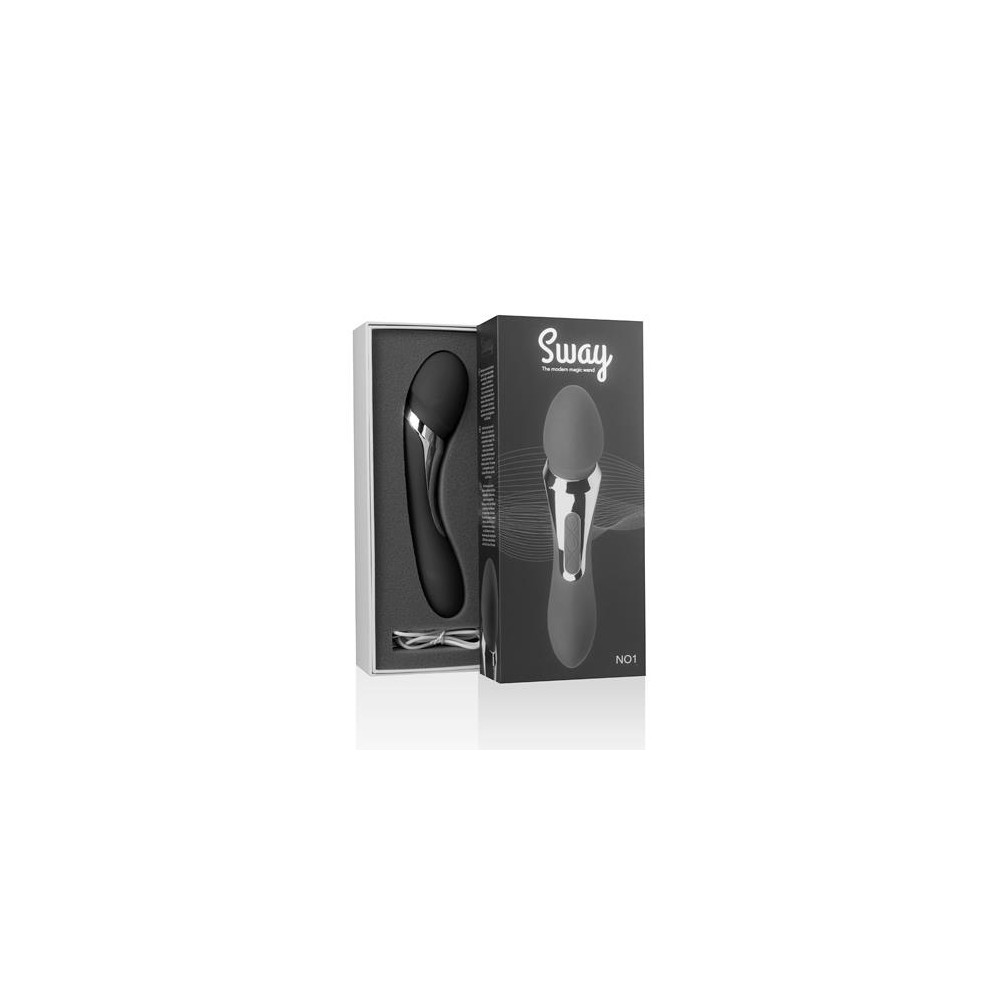 Wibrator Różdżka Sway Vibes Wand - Czarny