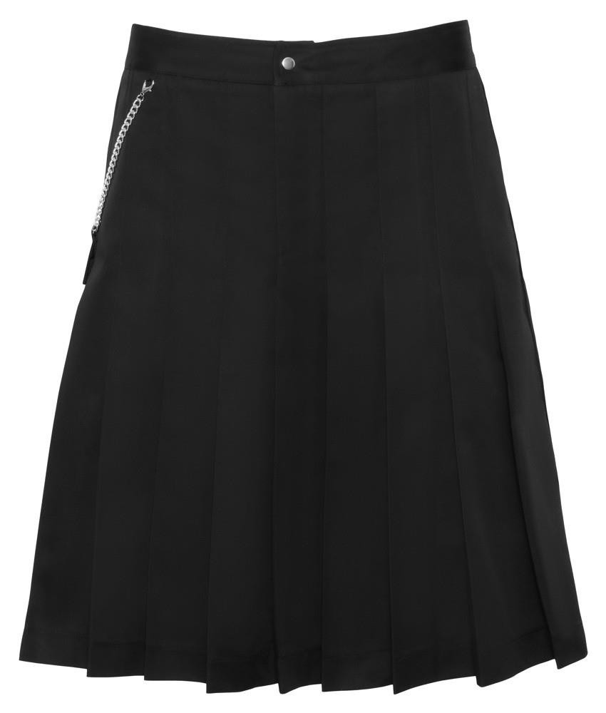 Men's Kilt Black 2XL